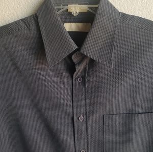 Coastal dark gray button down